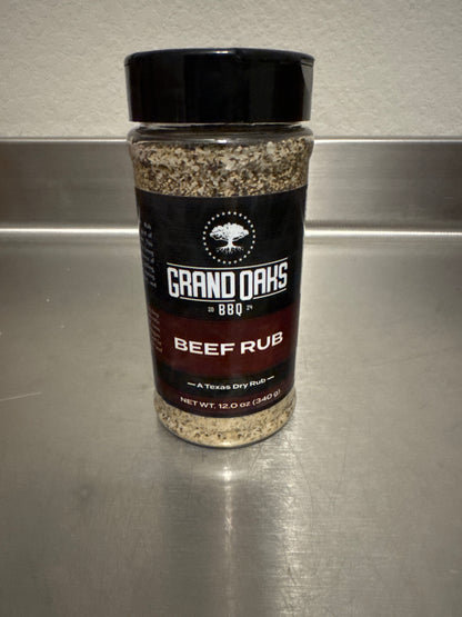 Grand Oaks Beef Rub – Legendary Texas Flavor for Every Cut